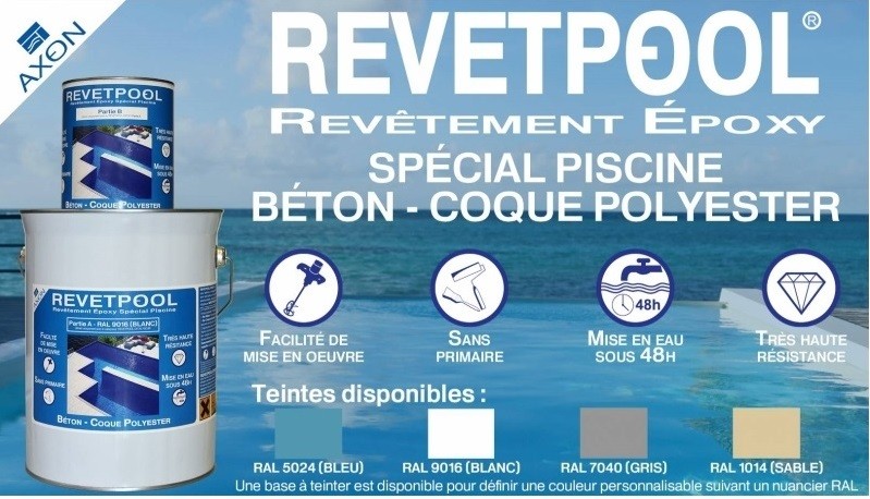 REVÊTEMENT ÉPOXY SOUPLE POUR PISCINE et BASSIN 